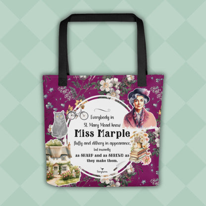 Miss Marple's Murder Mysteries Bookish Tote