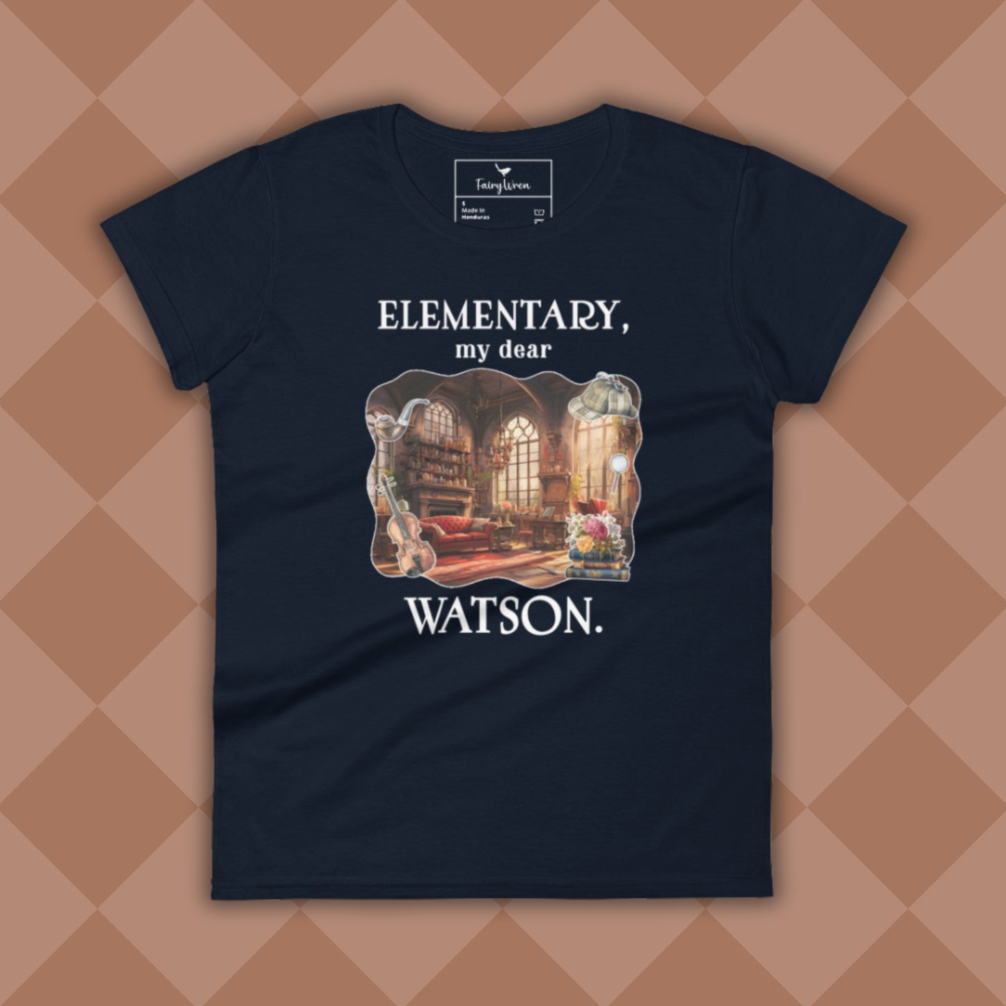 Sherlock Holmes Elementary Cozy Bookish T-Shirt