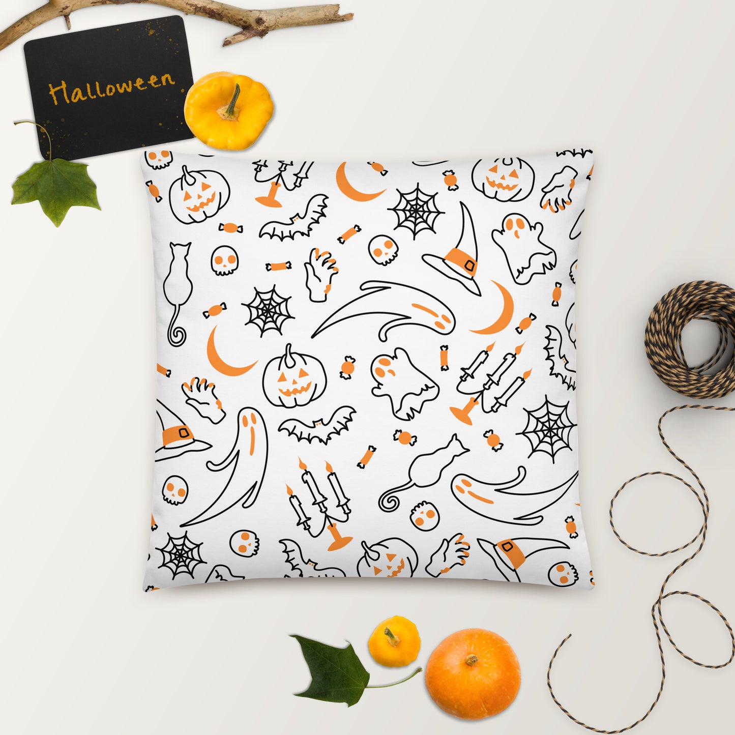 Funny Halloween Pillow