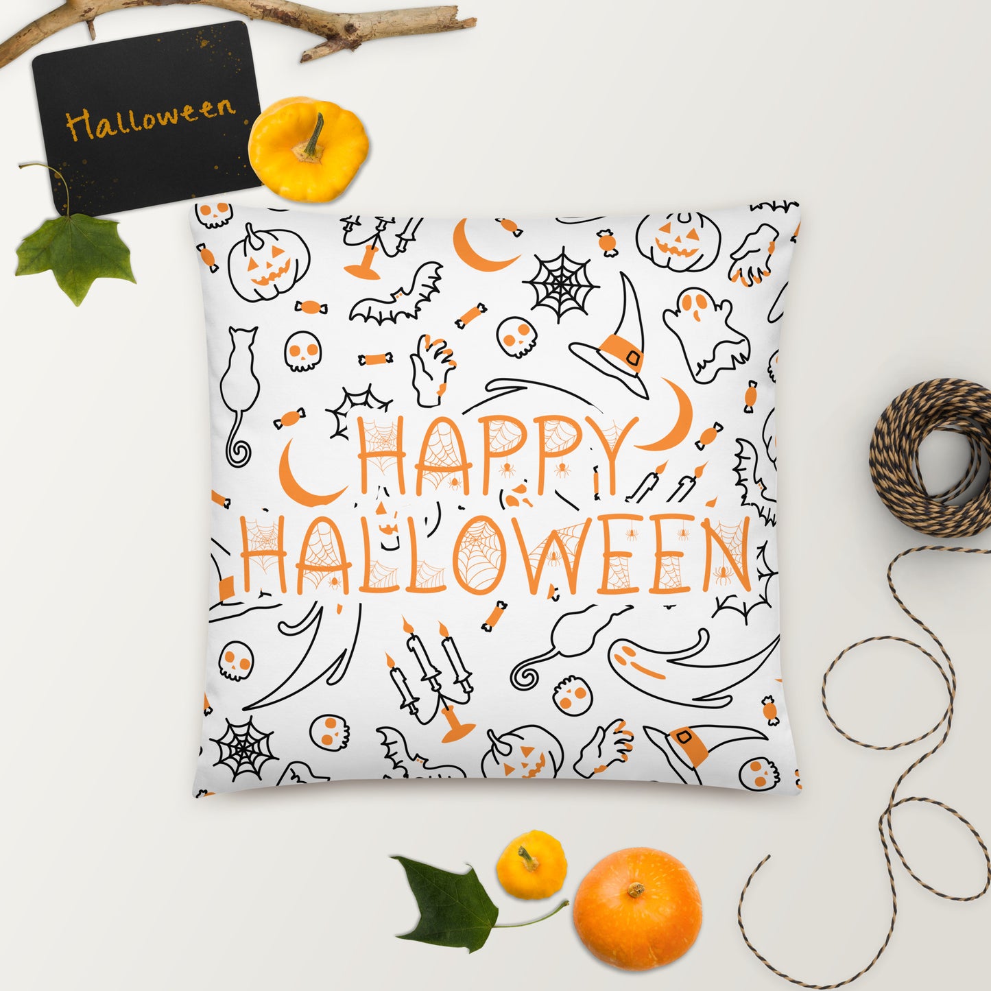 Funny Halloween Pillow