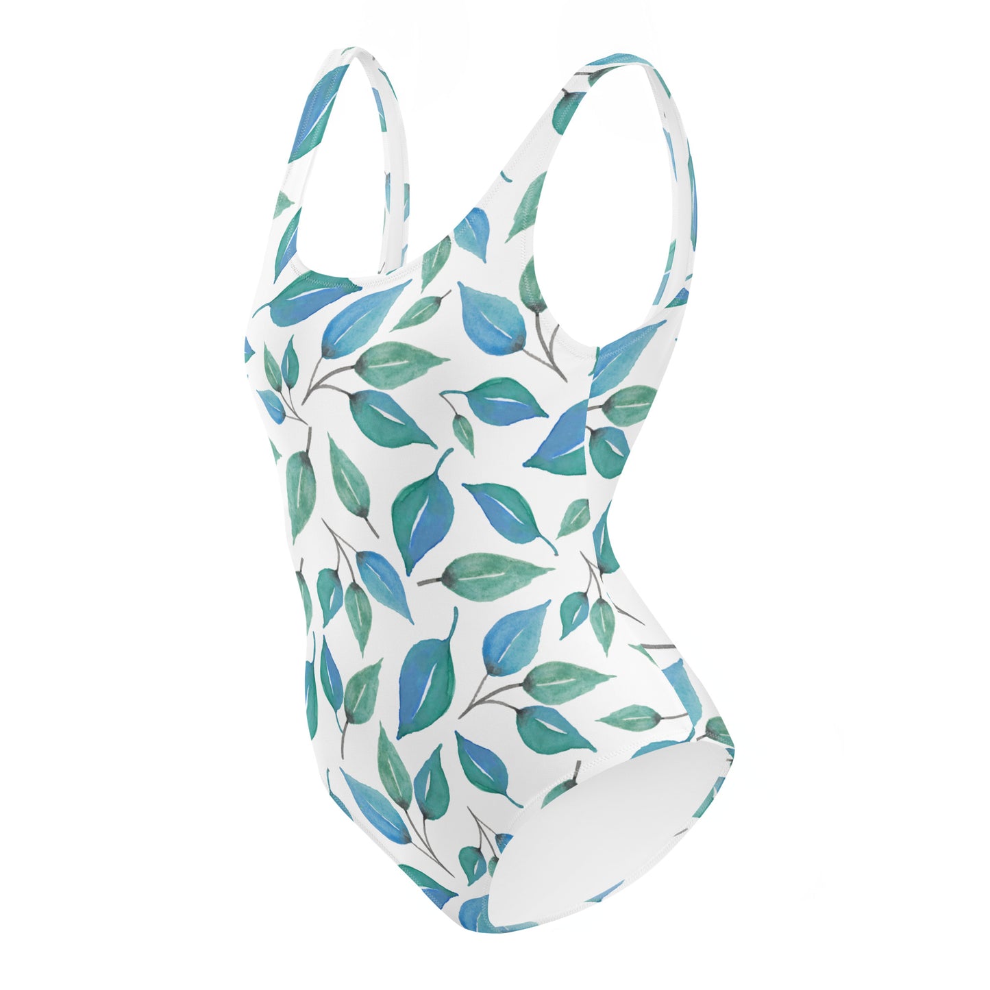 Playful Leaves One-Piece Swimsuit