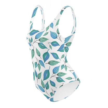 Playful Leaves One-Piece Swimsuit