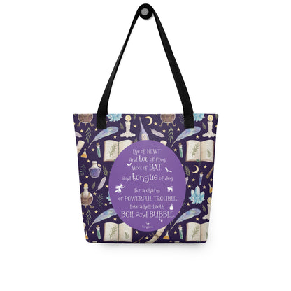 Double Double Toil and Trouble Tote Bag