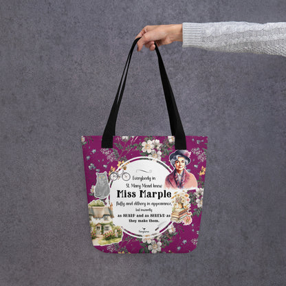 Miss Marple's Murder Mysteries Bookish Tote