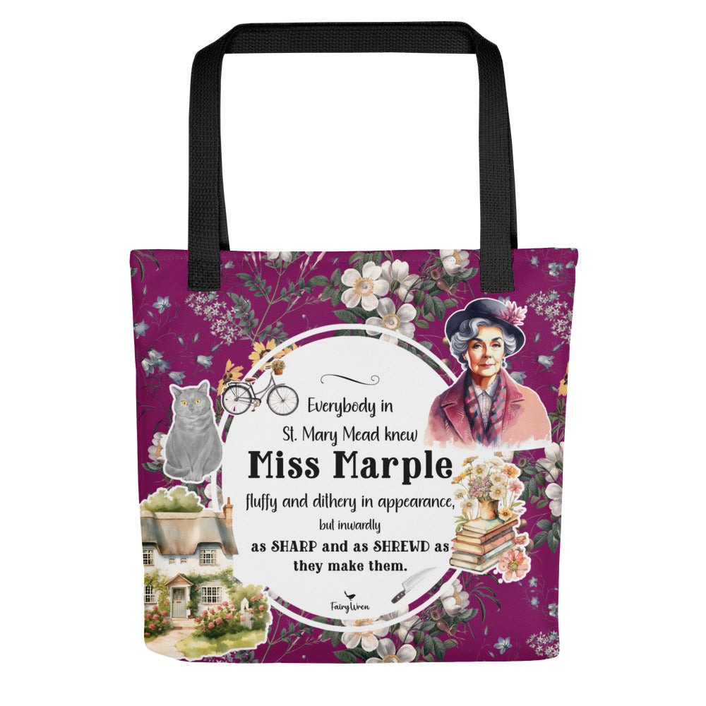 Miss Marple's Murder Mysteries Bookish Tote