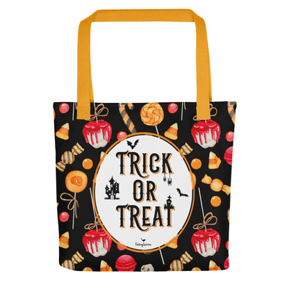 Cute Trick or Treat Halloween Tote Bag