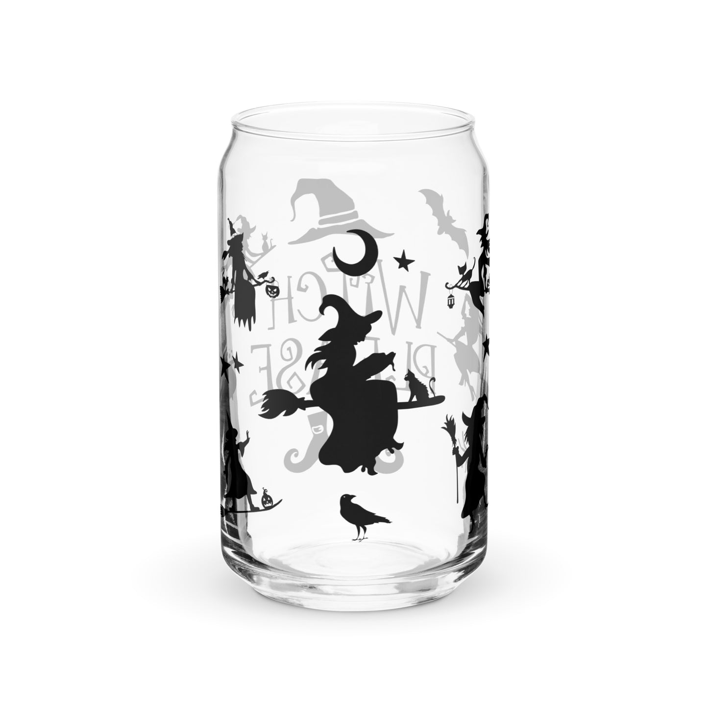 Witchy Iced Coffee Glass | Beer Can Glass