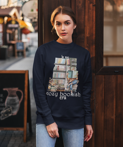 Cozy Bookish Era Soft Bookworm Sweatshirt