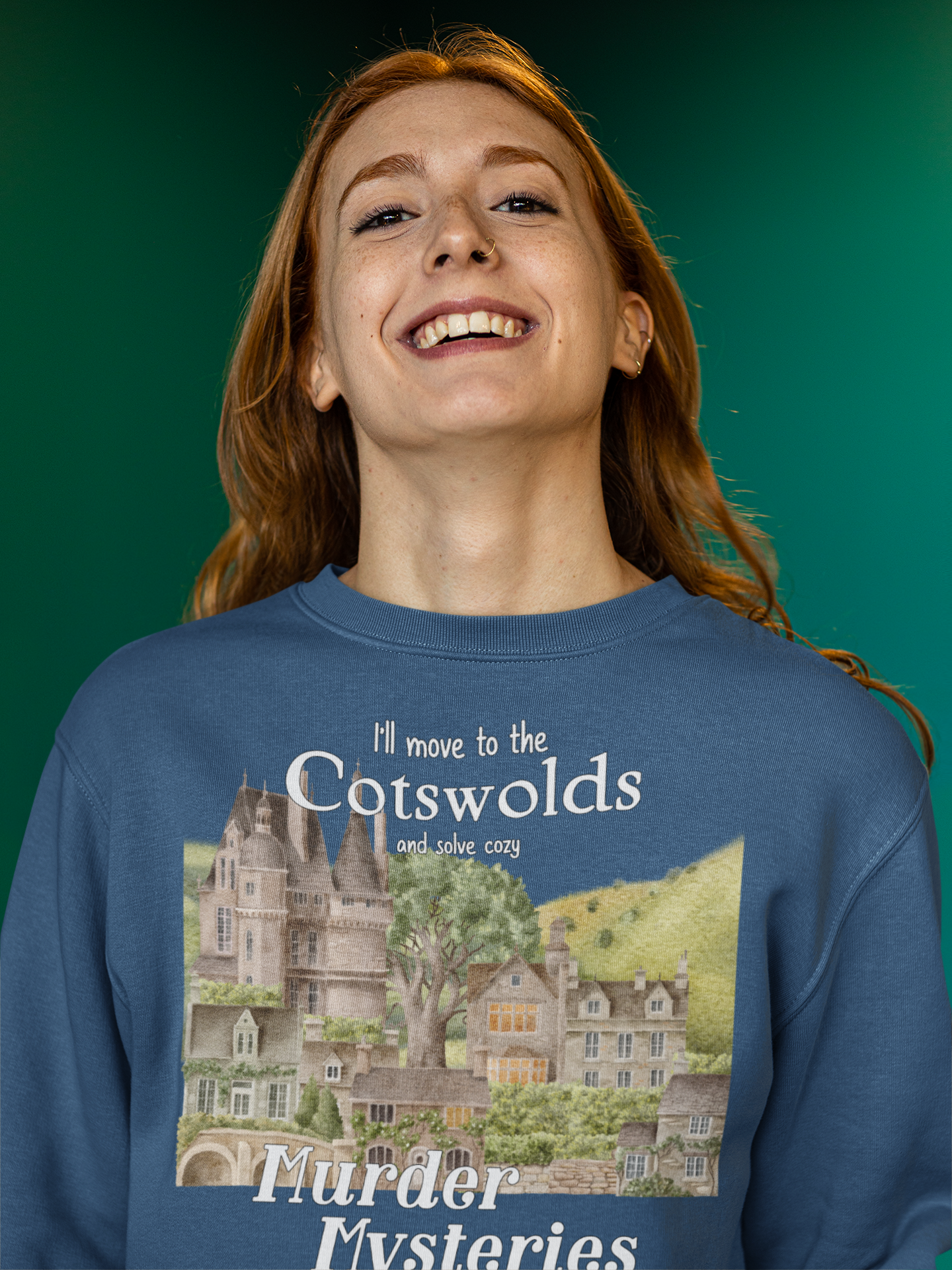 Cotswolds Murder Mysteries Cute Funny Sweatshirt