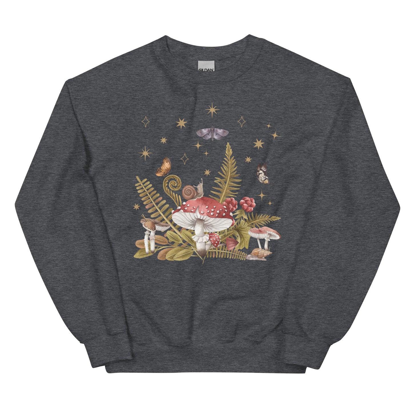 Forest Mushroom Cozy Mushroomcore Sweatshirt