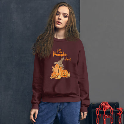 It's Pumpkin Time Halloween Sweatshirt