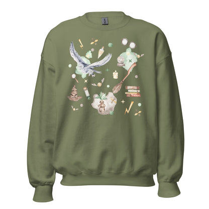 Cute Wizarding Cozy Sweatshirt