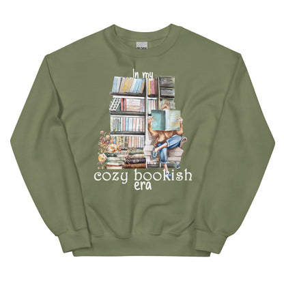 Cozy Bookish Era Soft Bookworm Sweatshirt