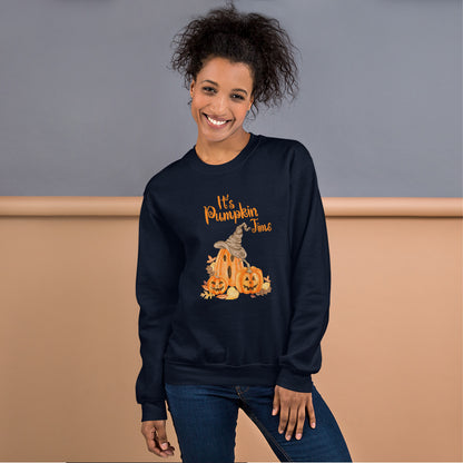 It's Pumpkin Time Halloween Sweatshirt