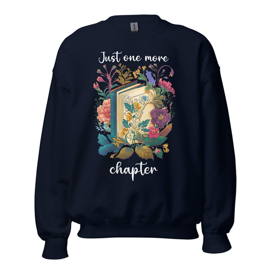 Just One More Chapter Cozy Bookish Sweatshirt