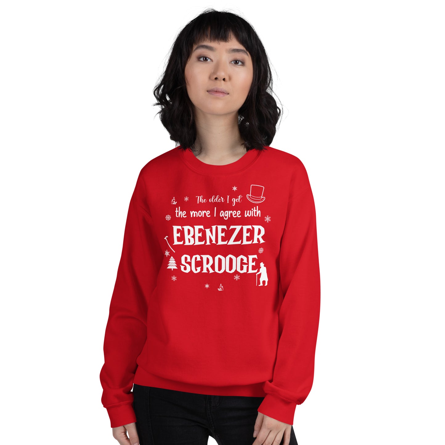 Funny Dickensian Christmas Grumpy Sweatshirt