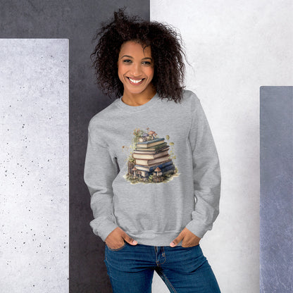 Forest Reader | Books and Mushrooms Bookish Sweatshirt