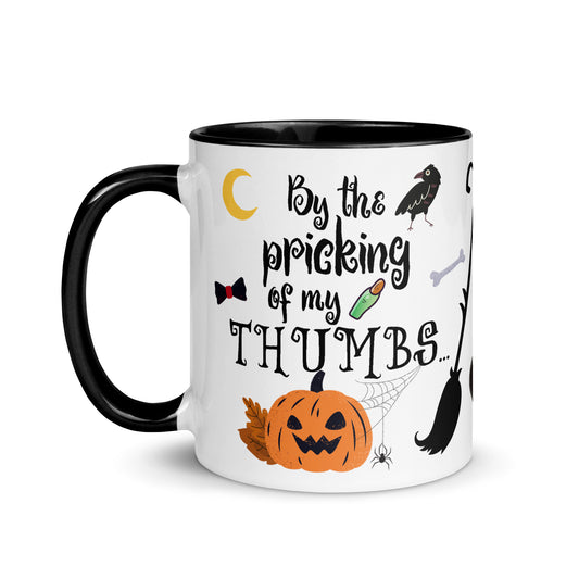 By the Pricking of My Thumbs Halloween Ceramic Mug