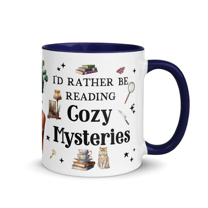 I'd Rather Be Reading Mysteries Bookish Mug