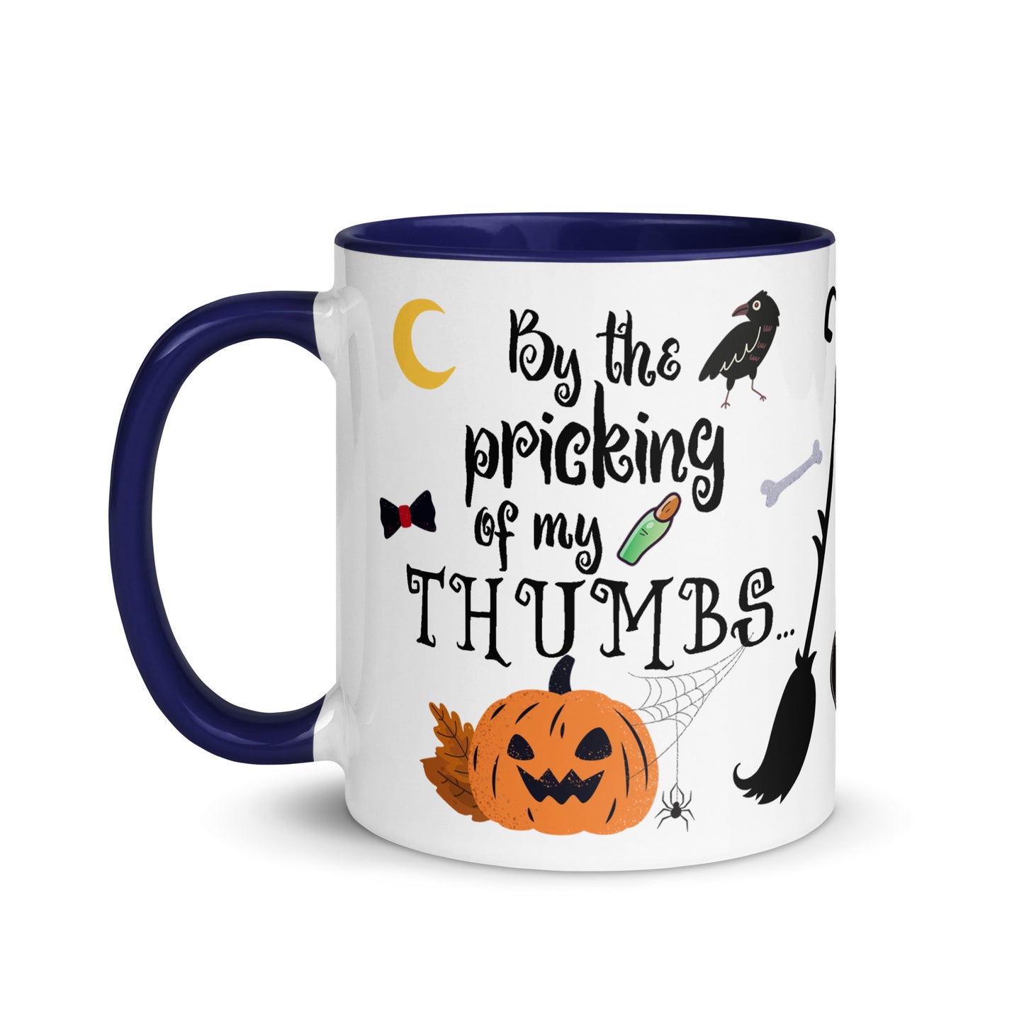 By the Pricking of My Thumbs Halloween Ceramic Mug