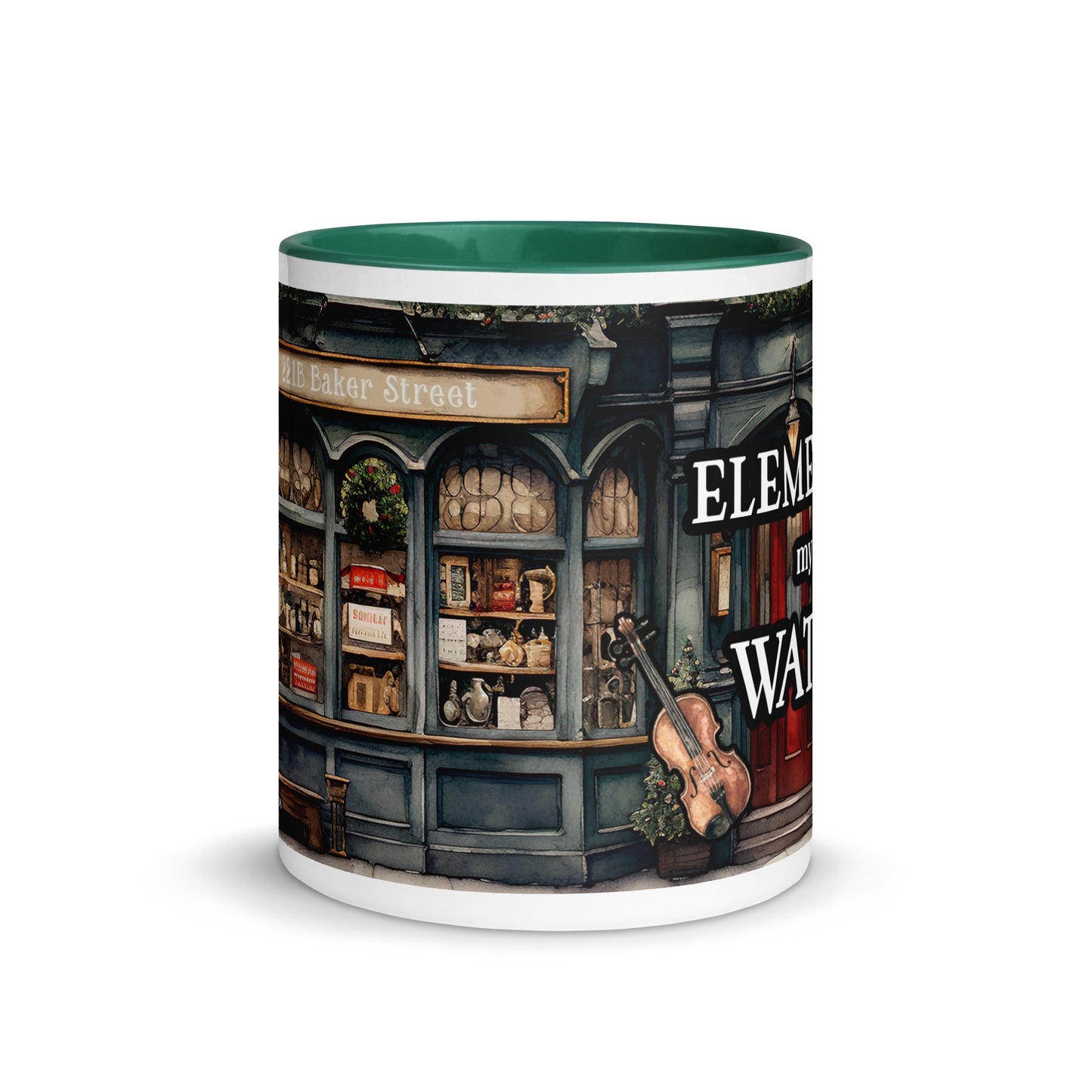 Elementary Sherlock Holmes Detective Bookish Mug