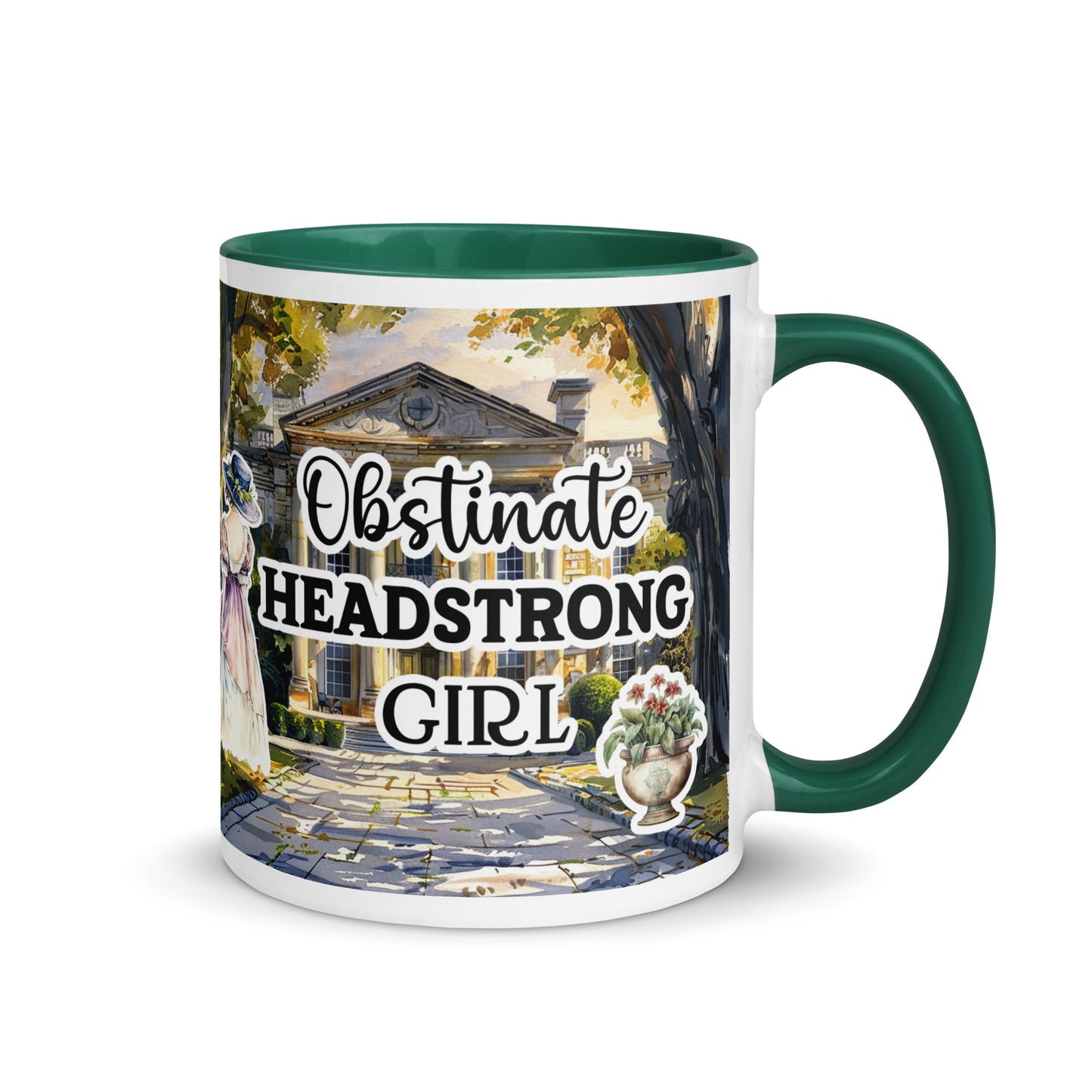 Obstinate Headstrong Girl Jane Austen Mug