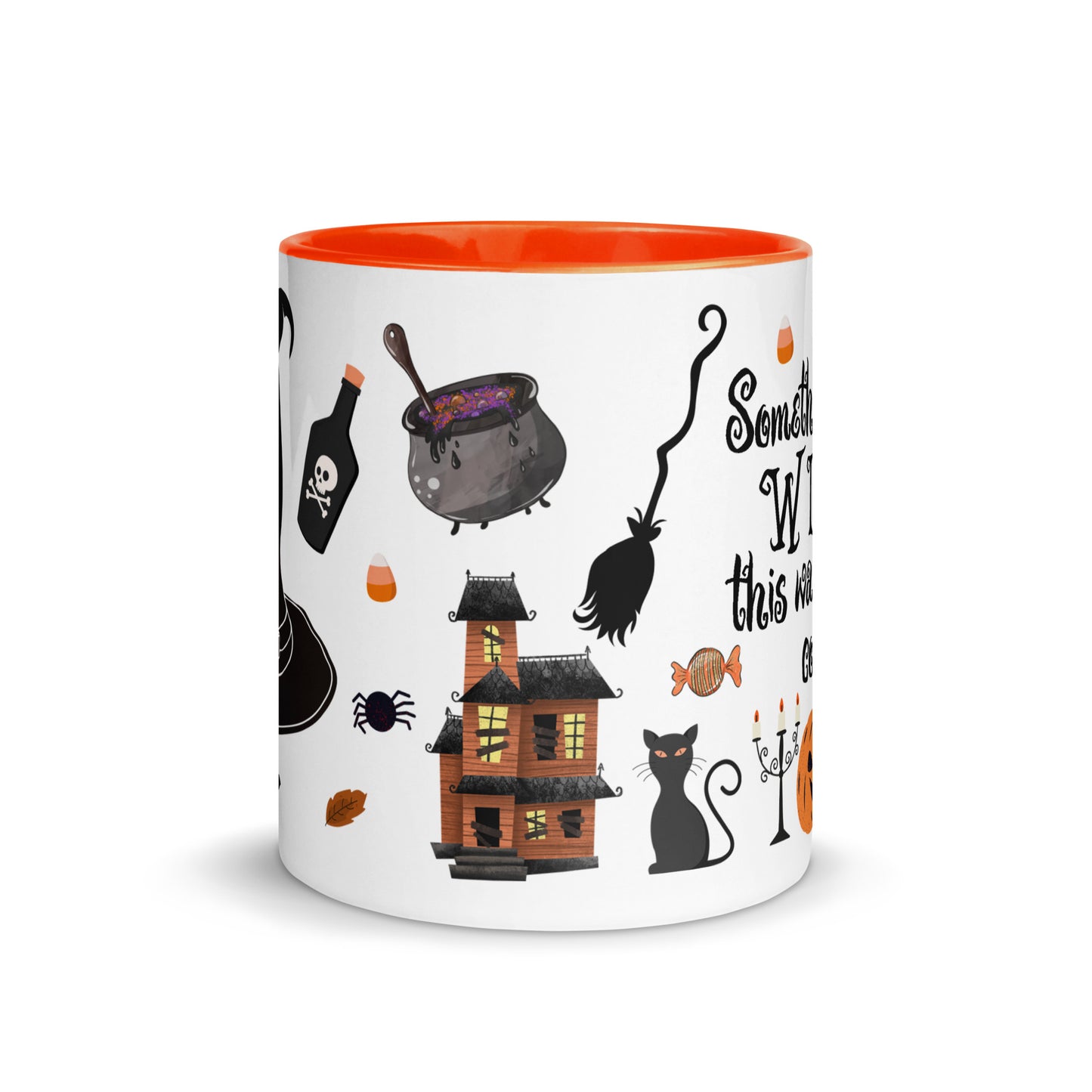 Something Wicked This Way Comes Halloween Ceramic Mug