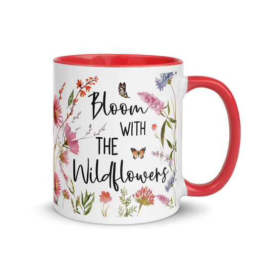 Whimsical Wildflower Cute Floral Mug