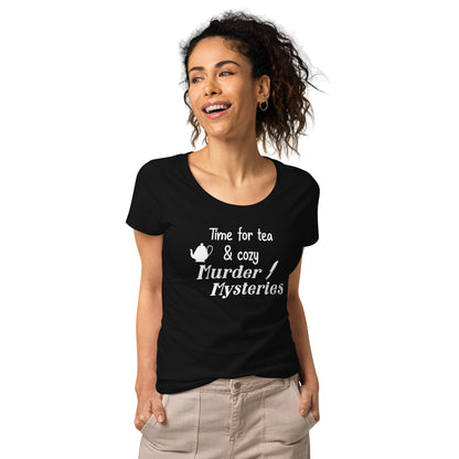 Time for Tea and Cozy Mysteries Bookish T-Shirt