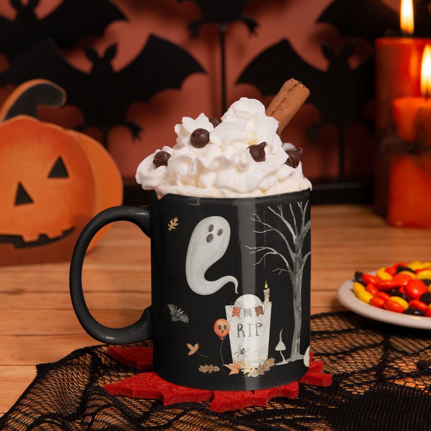 Halloween Ghost Mug Spooky 