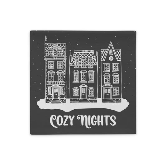 Cozy Nights Christmas Pillow Case