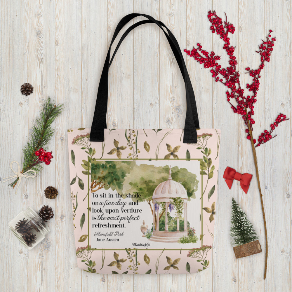 Jane Austen's Mansfield Park Tote Bag