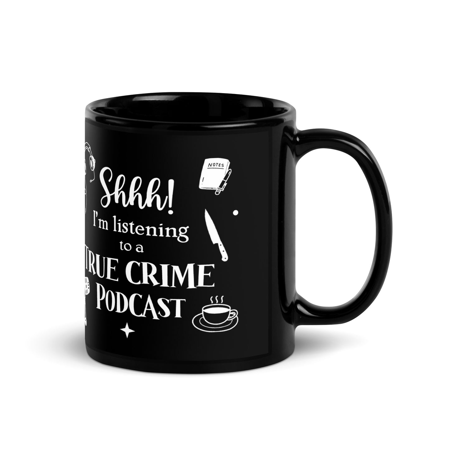 True Crime Podcast Coffee Mug - US Only
