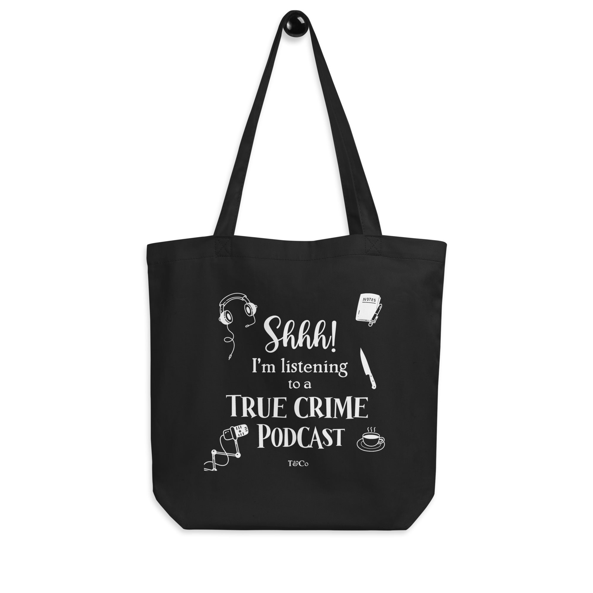 True Crime Podcast Eco Tote Bag – FairyWren Gifts