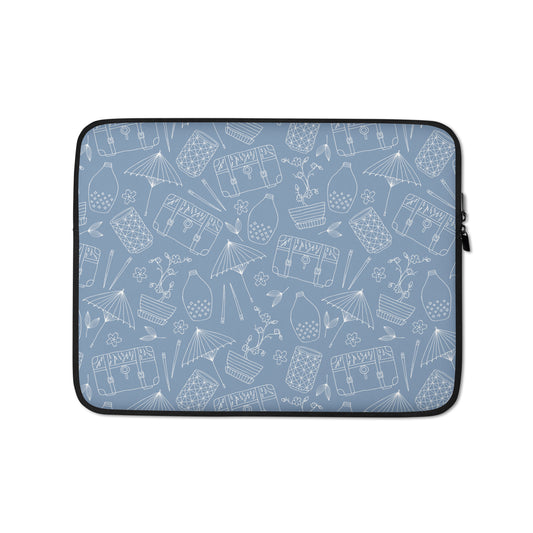 Ikigai Calming Cute Laptop Sleeve