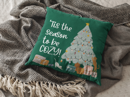 Tis the Season to be Cozy Christmas Pillow Case