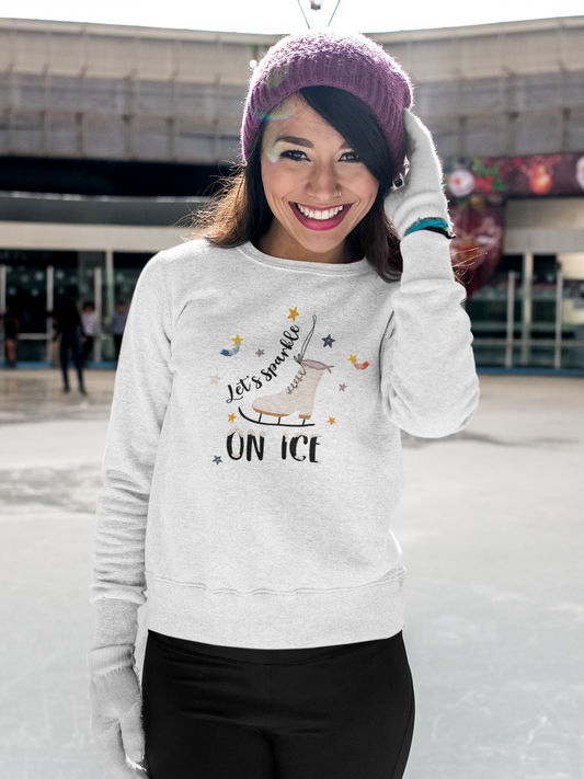 Cute Ice Skating Sweatshirt