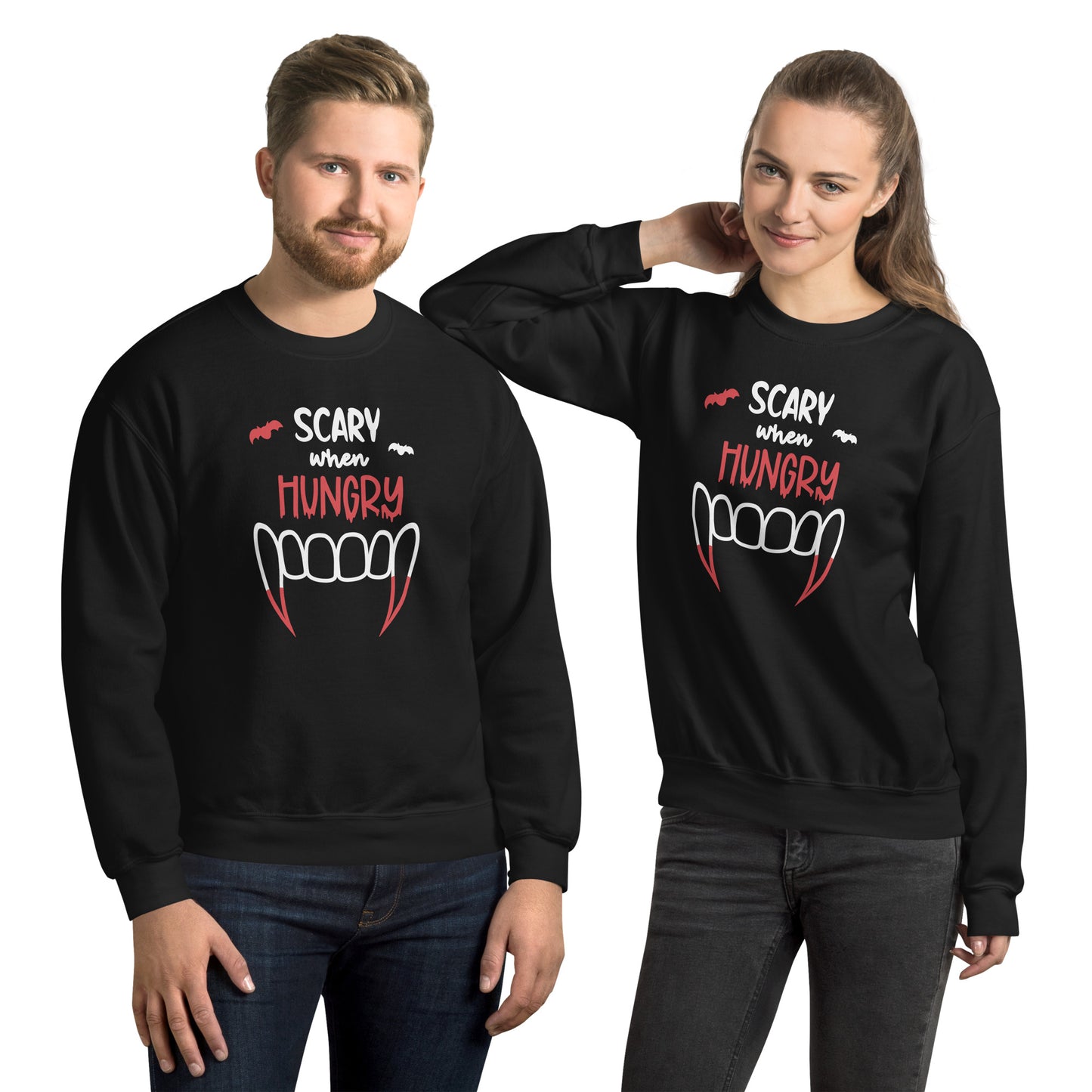 Scary Halloween Vampire Sweatshirt