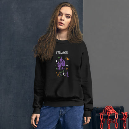 Village Witch Halloween Sweatshirt