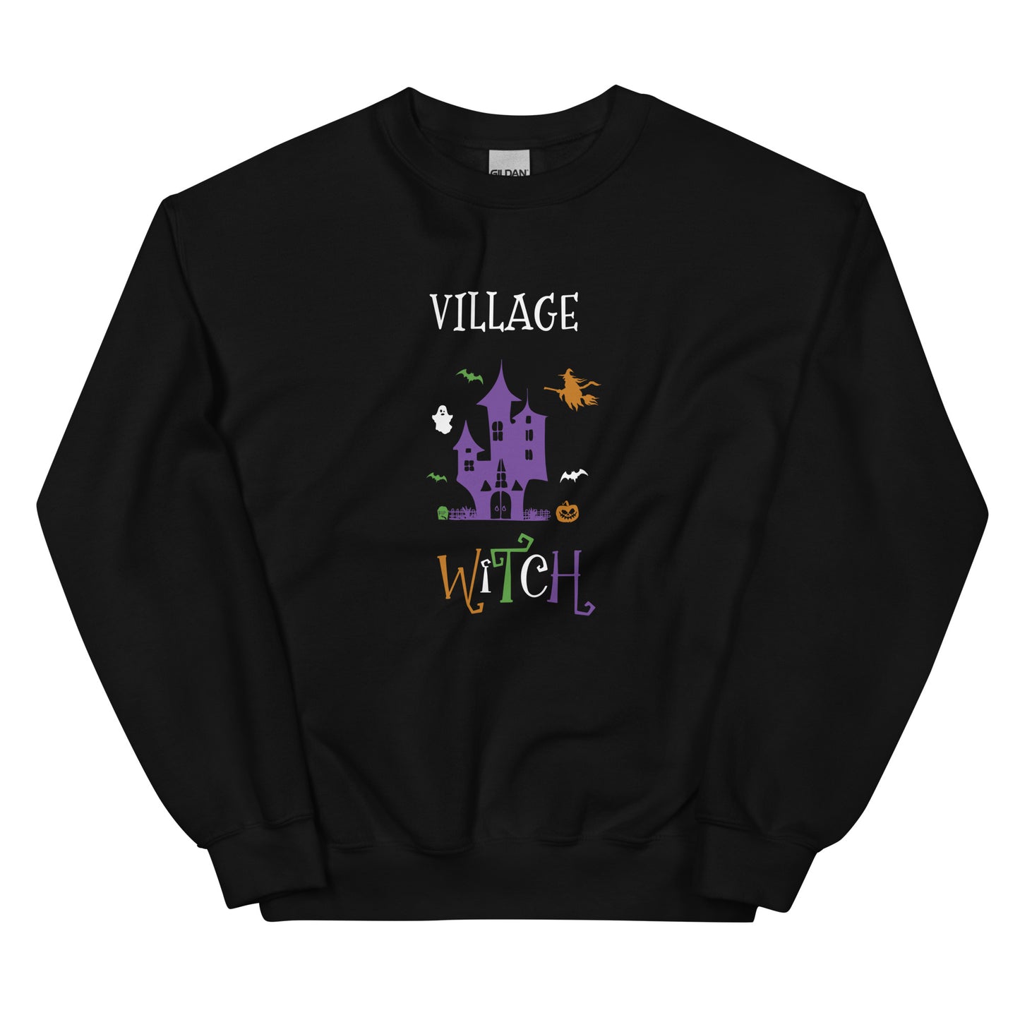 Village Witch Halloween Sweatshirt