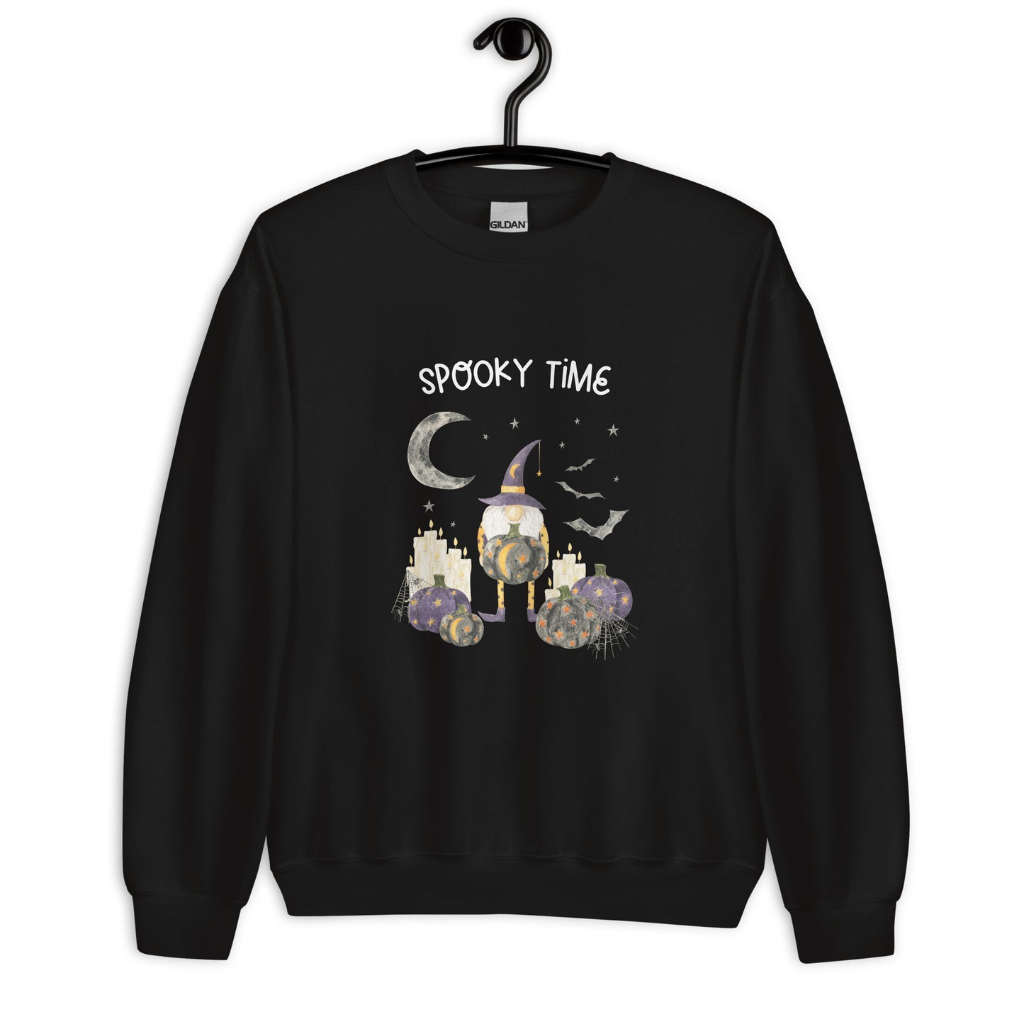 Spooky Time Gnome Halloween Sweatshirt