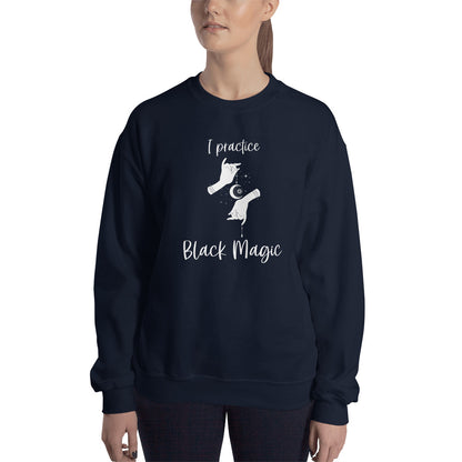 Black Magic Cute Witch Sweatshirt