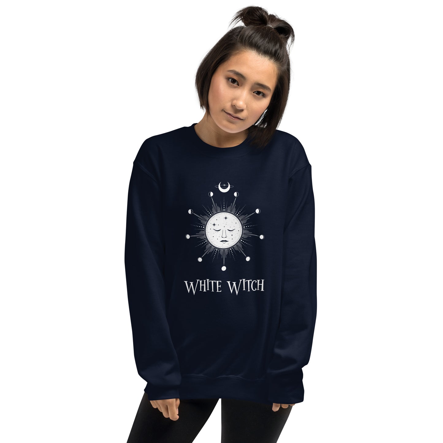 White Witch Celestial Sweatshirt