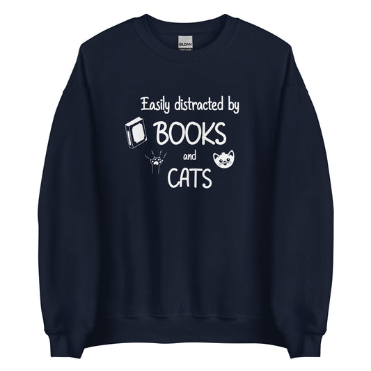 Cat Lady Bookish Sweatshirt