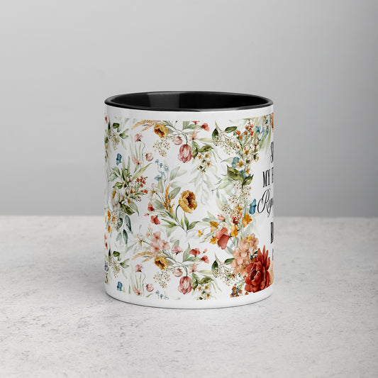 Regency Romance Floral Mug