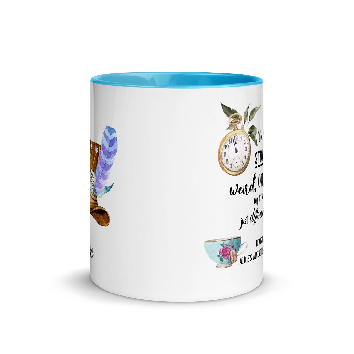 Mad Hatter's Colourful Ceramic Mug