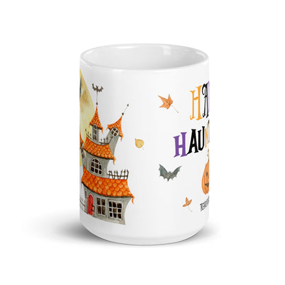 Happy Hauntings Halloween Mug