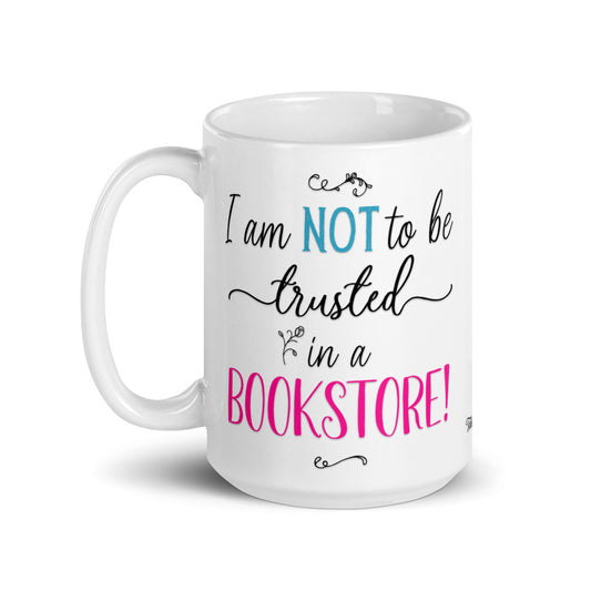 Bookworm's Book Shopping Mug
